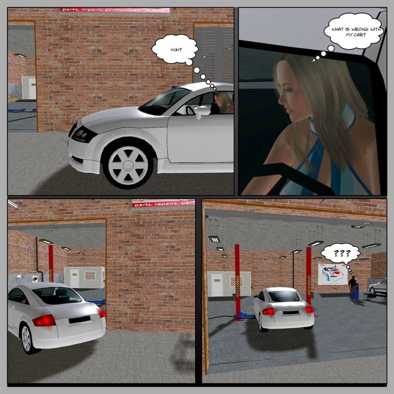 BlackOnWhite 3D - Car Service