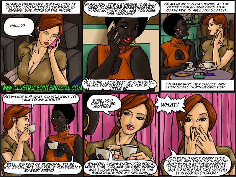 Illustrated Interracial The Surrogate Update 7 Pages