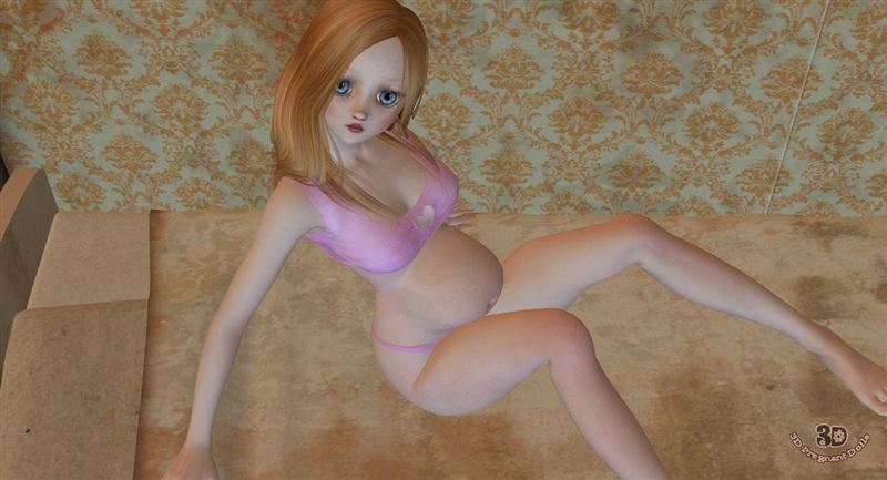 3D Pregnant Dolls – Sex with pregnant teen girl in dirty motel