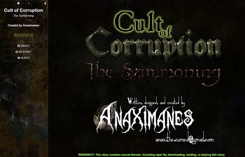 Cult of Corruption The Summoning v2.0 by Anaximanes