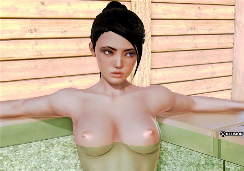 illusion - Summer bathing - Honey select and lesbian sex on the beach in public