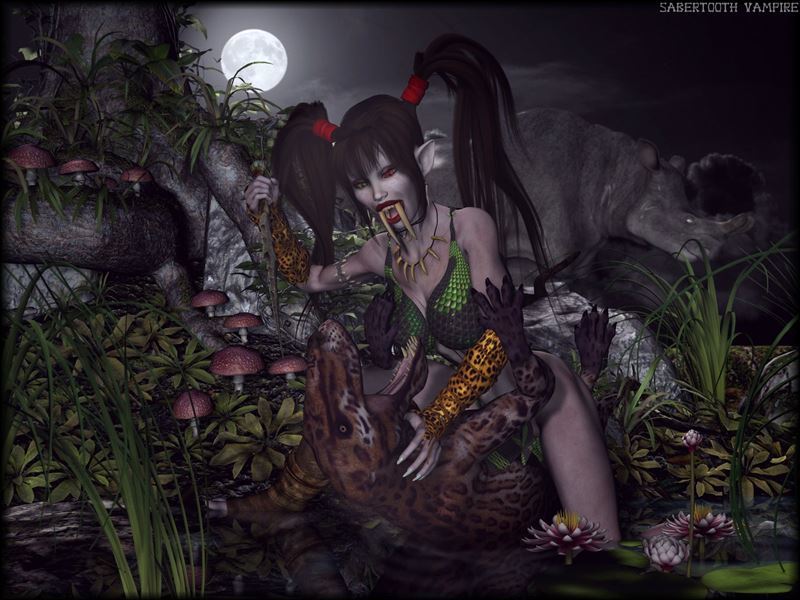 Caugar - Fun Demon Girls 3D Artwork