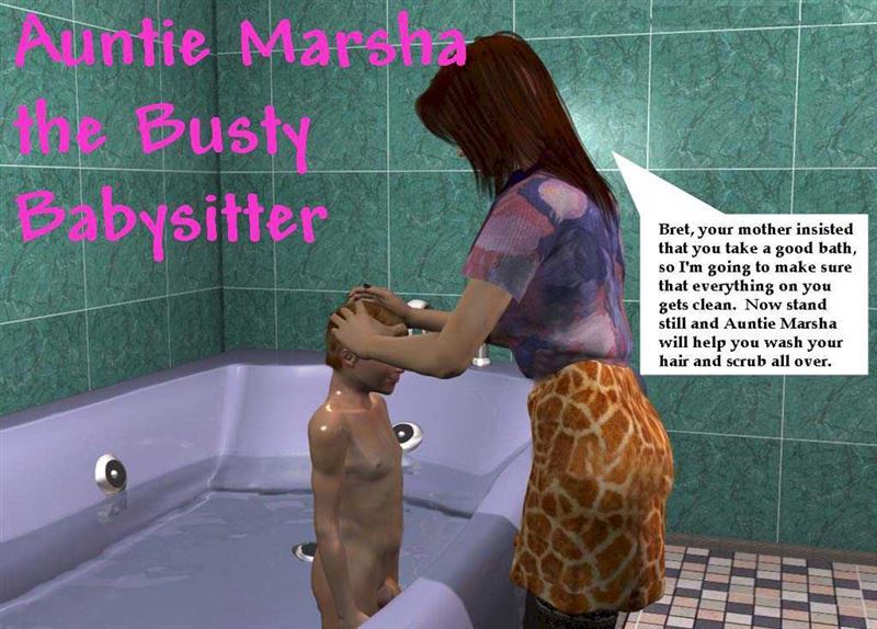 Auntie Marsha the Busty Babysitter