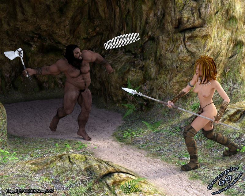 JJFrenchies Neanderthal Cave Gurl