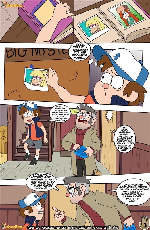 Updated comic by Drah Navlag Gravity Falls One Summer of Pleasure Book 2
