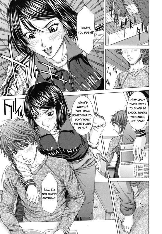 Uncensored manga, Sister with hairy pussy riding her brother's cock