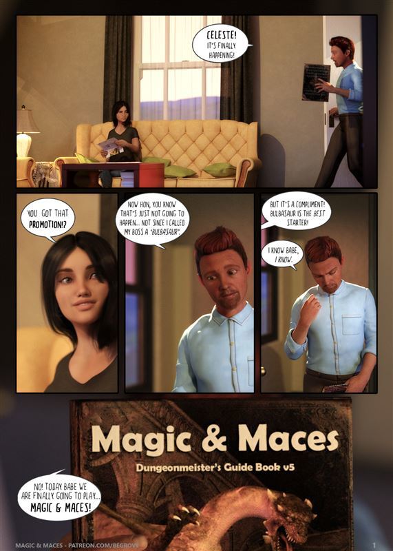 Magic and Maces by Begrove