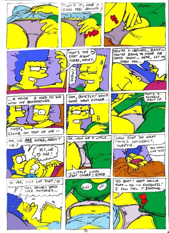 The Simpsons – Mom’s Bed 1 art by Jimmy