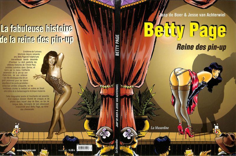 Jaap De Boer Betty Page – Reine des Pin-Ups [French]