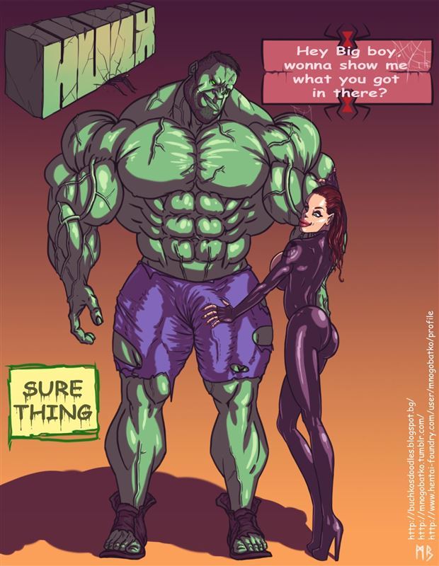 Mnogobatko Hulk vs Black Widow Ongoing