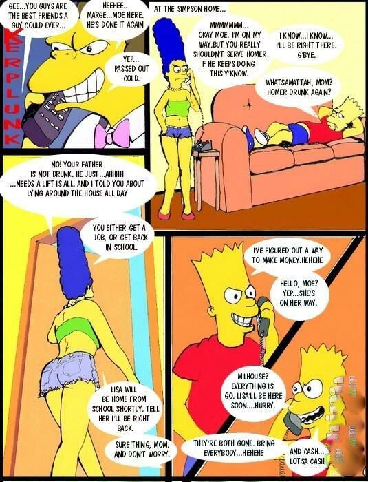Comics-Toons.com - The Simpsons - Bart's Lil' sis