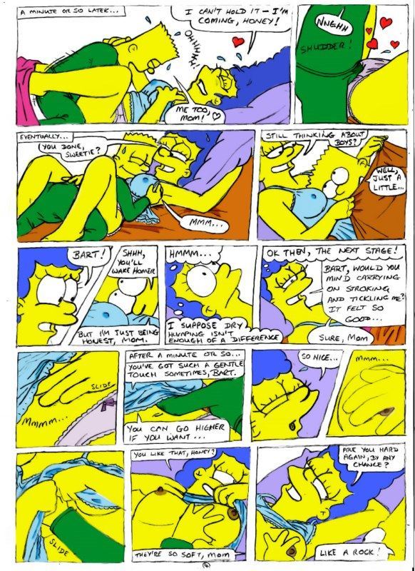 The Simpsons - Mom’s Bed 1 art by Jimmy