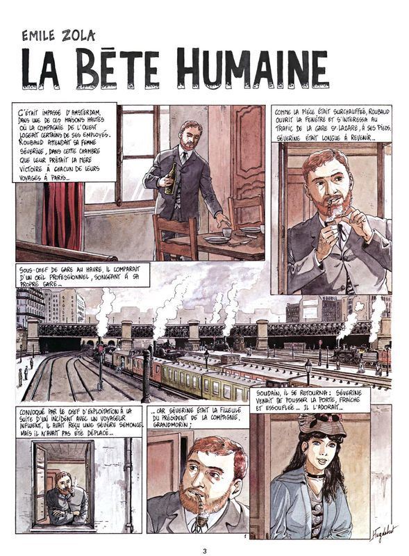Hugdebert La bête humaine [French]