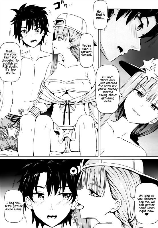 Ginhaha - My Doujin Materials Gathering with BB-chan (Fate Grand Order)
