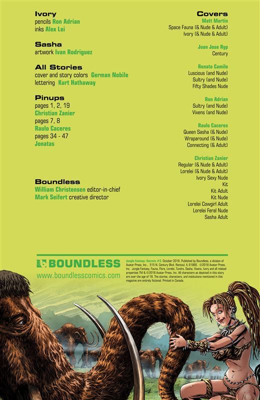 Boundless - Jungle Fantasy: Secrets 3