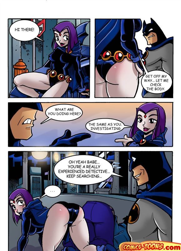Comics-Toons - Raven and Batman