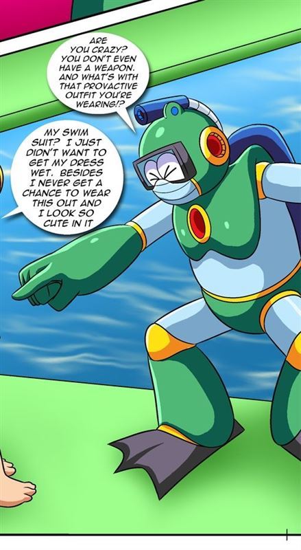 Rolling Buster 2 Mega Man by Palcomix
