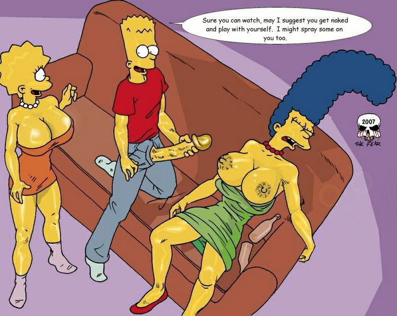 The Simpsons artwork from Fear
