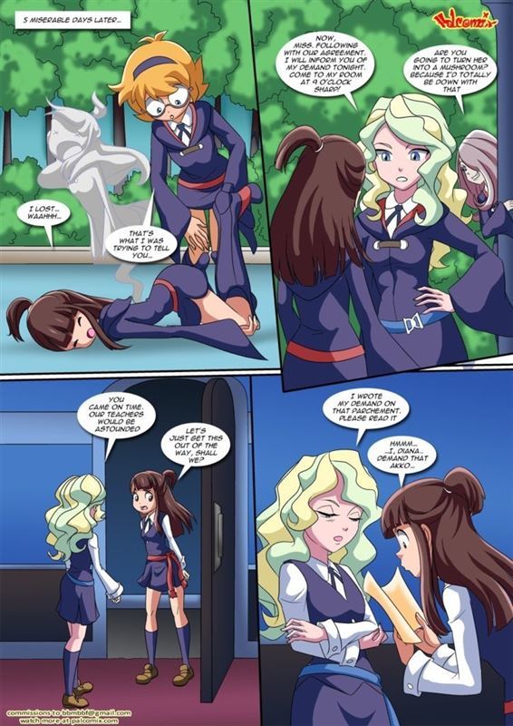 Palcomix Love is a Game A DianaAkko Romance Story Little Witch Academia
