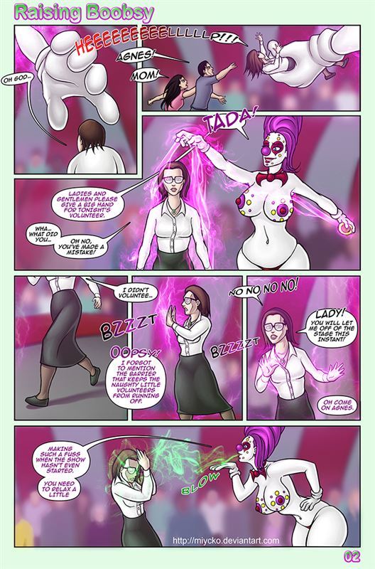 Sexy comic by Miycko Raising Boobsy Ongoing