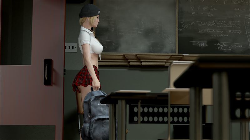 Schoolgirl Came To School Dressed Like a Slut And Got Dildoed and Shemale Fucked