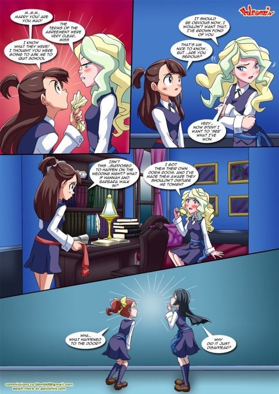 Palcomix Love is a Game A DianaAkko Romance Story Little Witch Academia