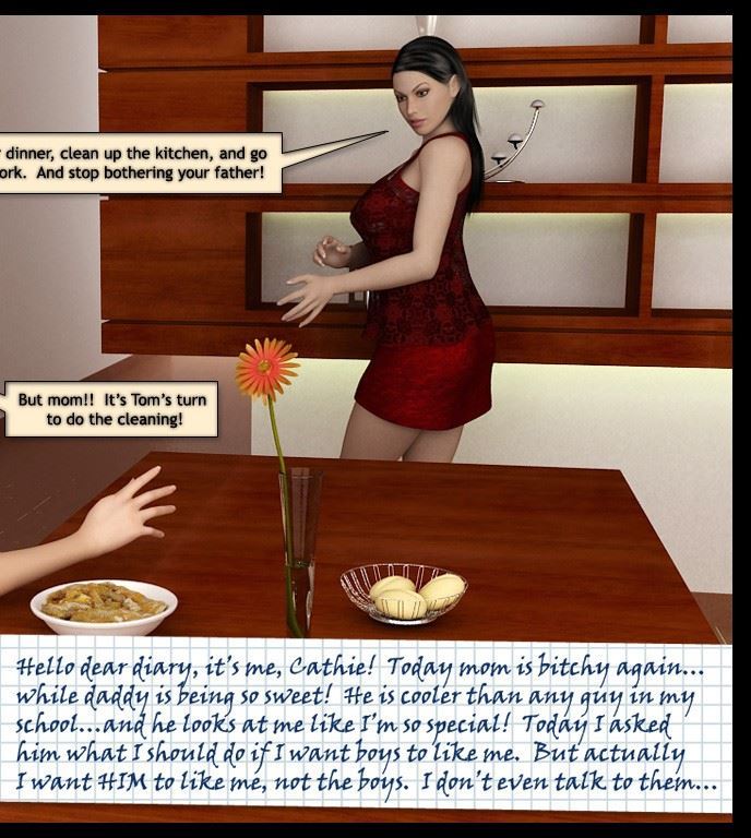 IncestChronicles3D - Family Secrets - Loosing Virginity