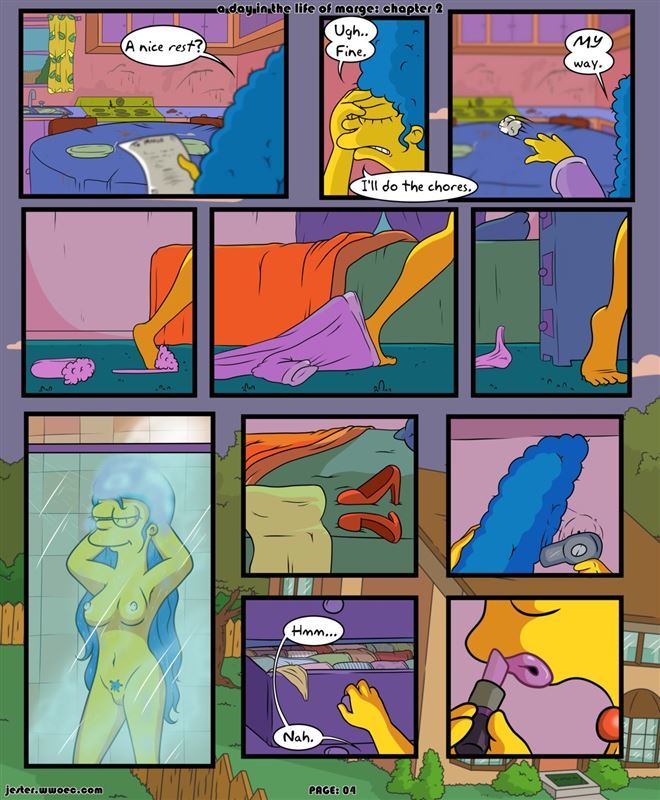 A Day in the Life of Marge 2 by Blargsnarf
