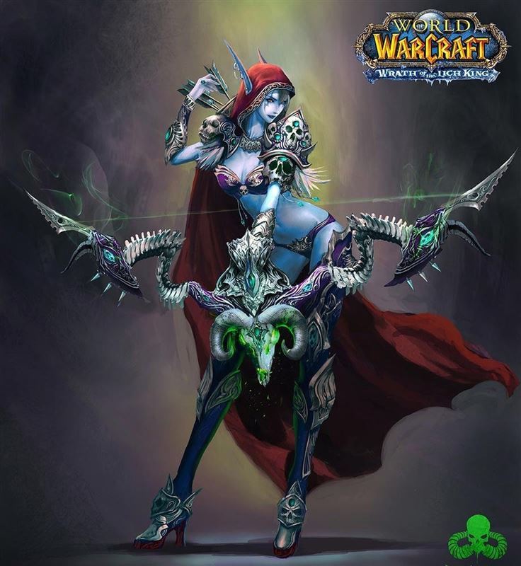 World of Warcraft Sylvanas art