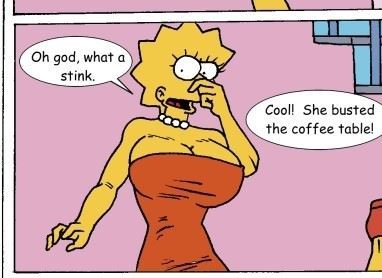 Exploited Simpsons with Marge And Lisa Simpson by The Fear | XXXComics.Org