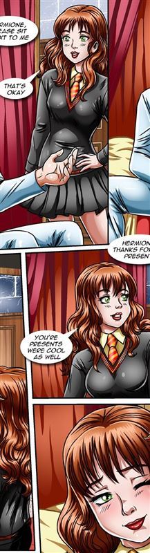 Hermiones Punishment in Harry Potter Parody by Palcomix