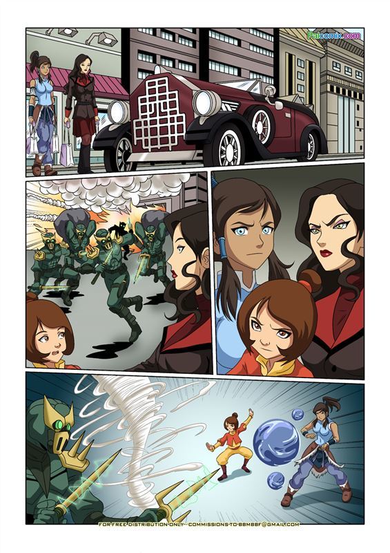 Girls Night Out The Legend of Korra by Palcomix