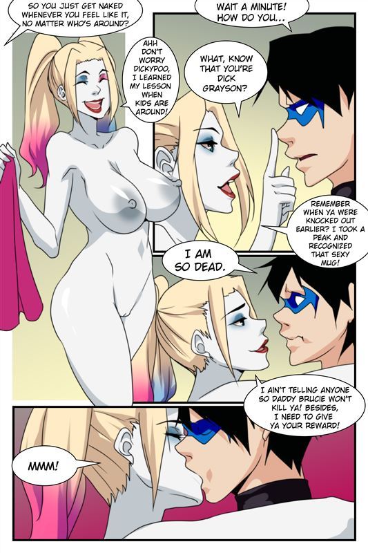 Sexyversecomics Dick N Harley Quinn(Batman)