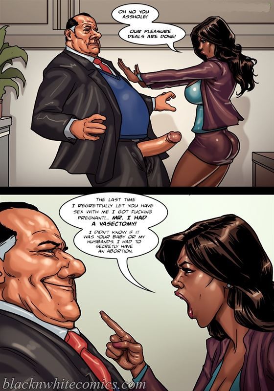 Updated great interracial comic The Mayor by Blacknwhitecomics