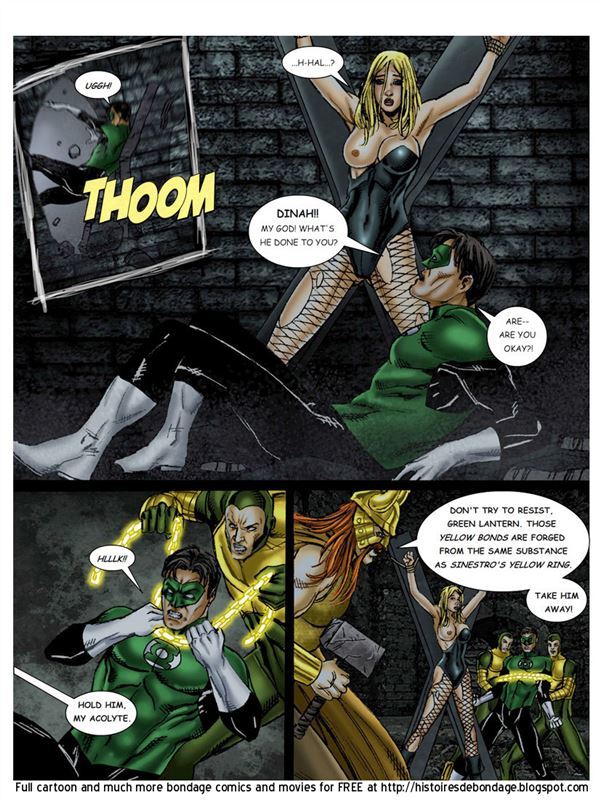 Black Canary Superheroine in Distress | XXXComics.Org