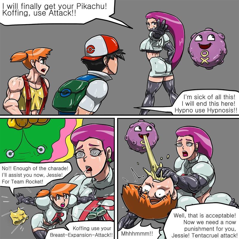 New Great Comic by Allesey - Tentacruel Attack