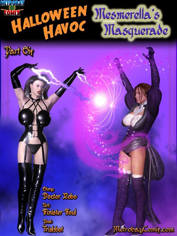 Metrobay comix Halloween Havoc Mesmerellas Masquerade 1-6