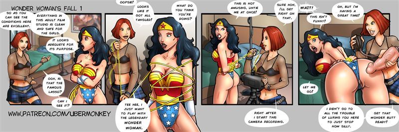 UberMonkey – Wonder Woman’s Fall – Justice Leaue
