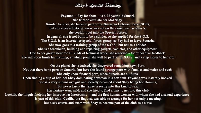 [Morfium] Shay's Special Training