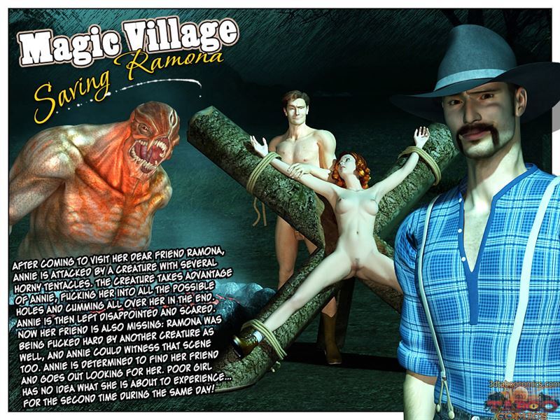 [3D Taboo Comics] Magic Village – Saving Ramona