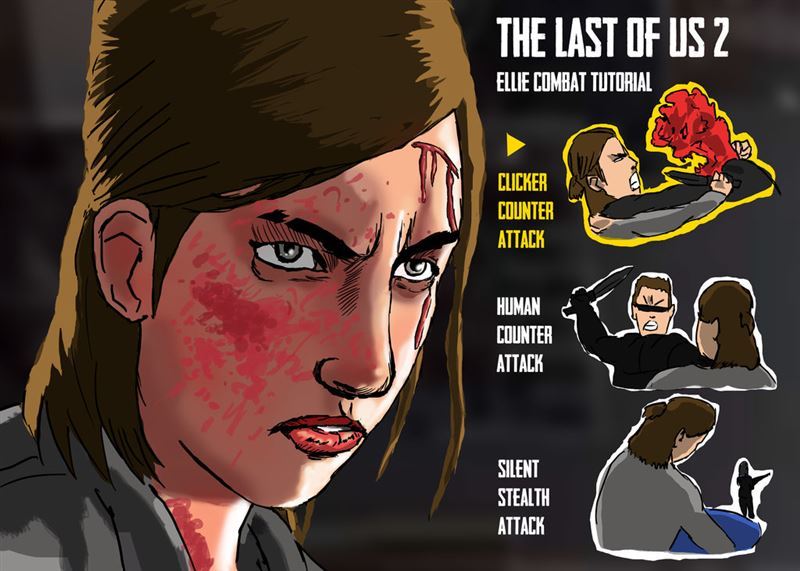 Brutalhentai The Last of Us 2 Combat Tutorial Ongoing