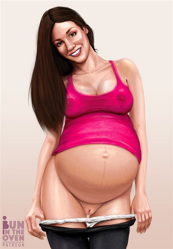 Pregnant Girls In Porn Artwork By BunInTheOven