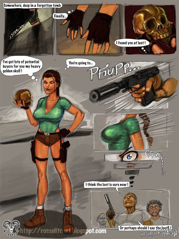 Studio-Pirrate - Lara Croft Forced Sex in Tomb
