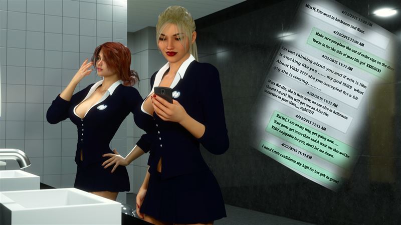3DZen - Erin and Vikki - Bathroom Break
