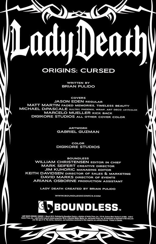 Boundless Lady Death Origins Cursed 1