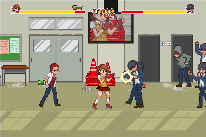 School Dot Fight - Version 1.2 Completed (English) by Okeyu Tei