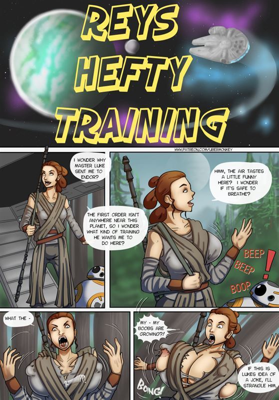 UberMonkey - Star Wars - Rey's Hefty Training
