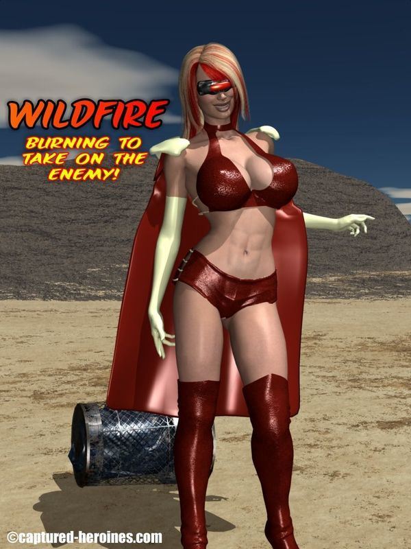 [Captured-Heroines] Wildfire - Burning To Take On the Enemy?