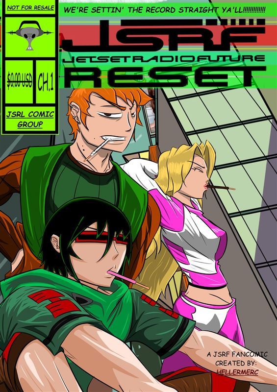 Jet Set Radio Future Reset by Jsrl comics