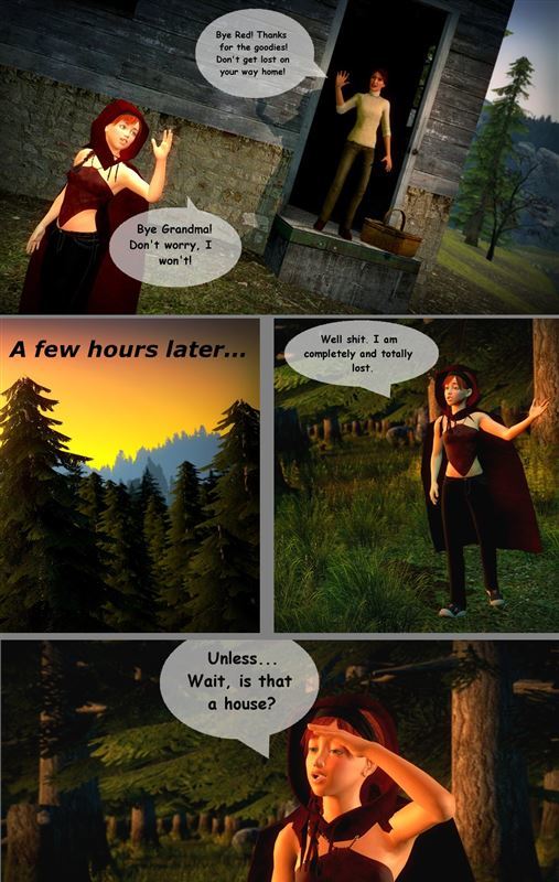 Aughterkorse -Red - A Little Red Riding Hood Story